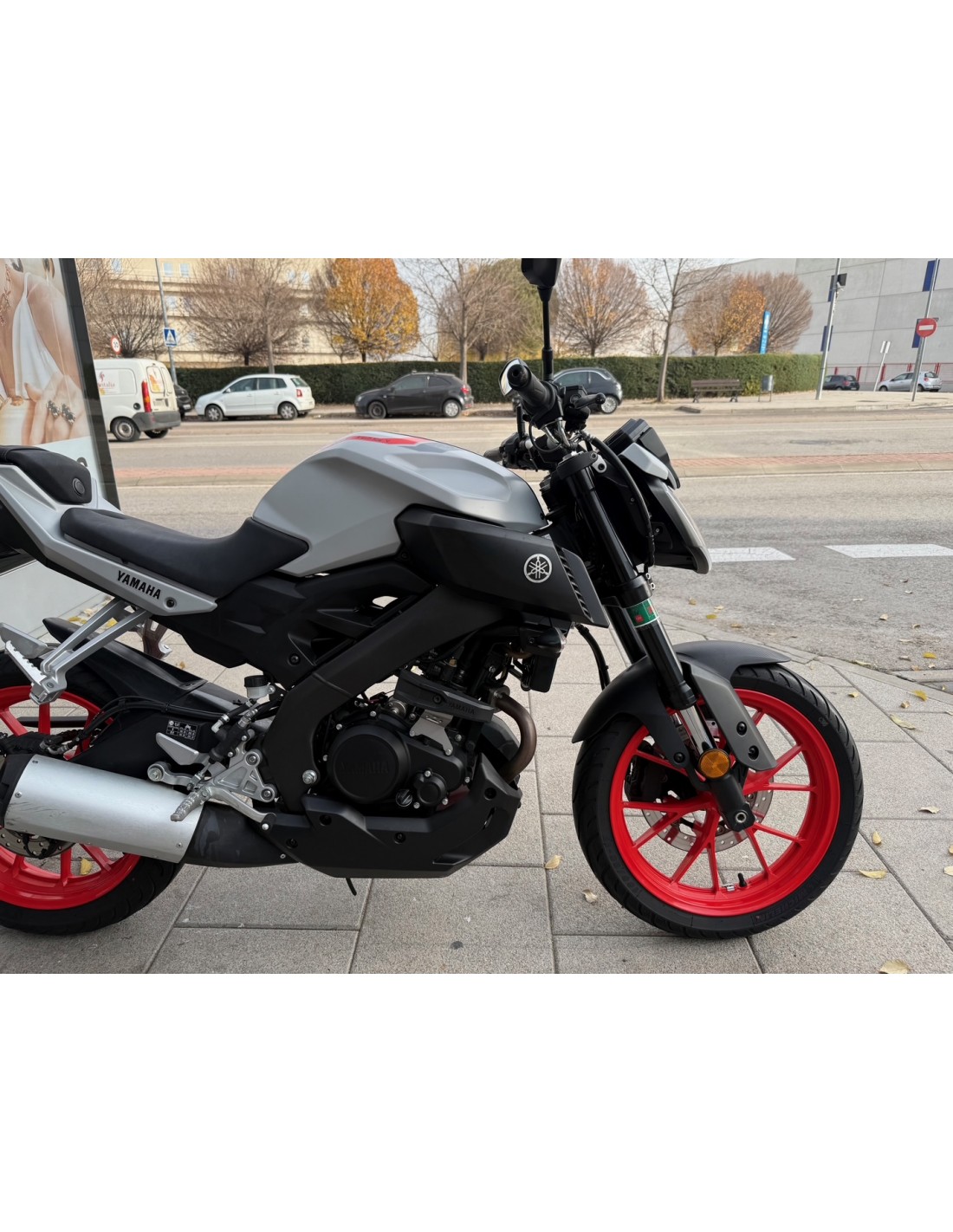 YAMAHA MT-125 AÑO 2019 CON 15.382 KM.