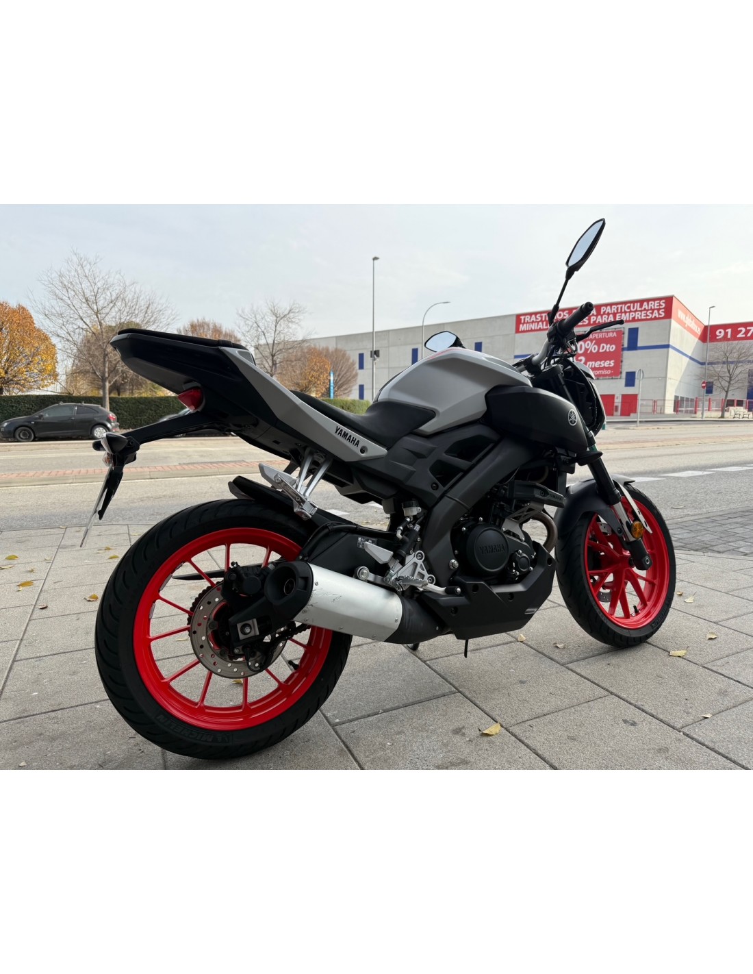 YAMAHA MT-125 AÑO 2019 CON 15.382 KM.