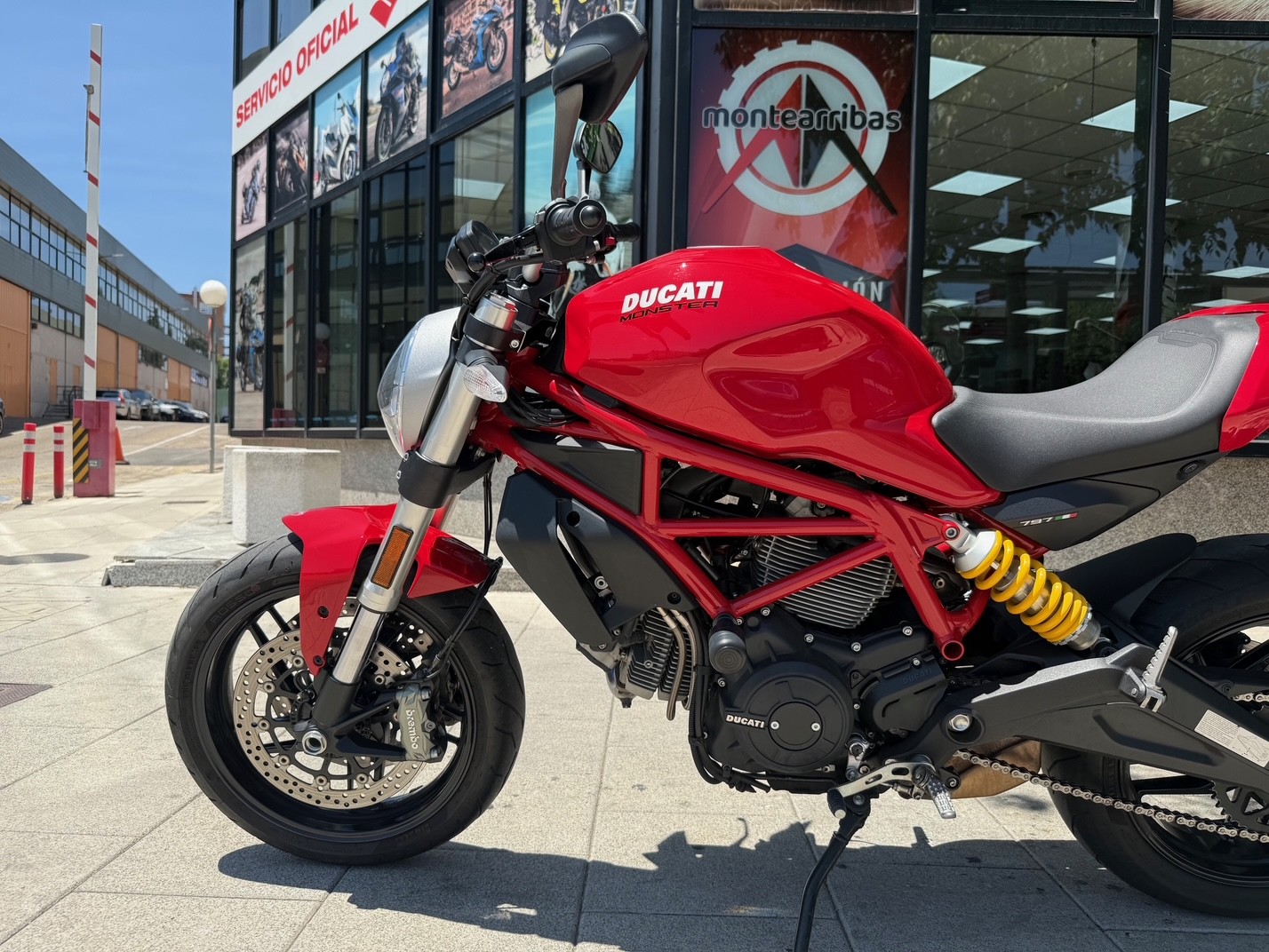 DUCATI MONSTER 797 AÑO 2017 CON...