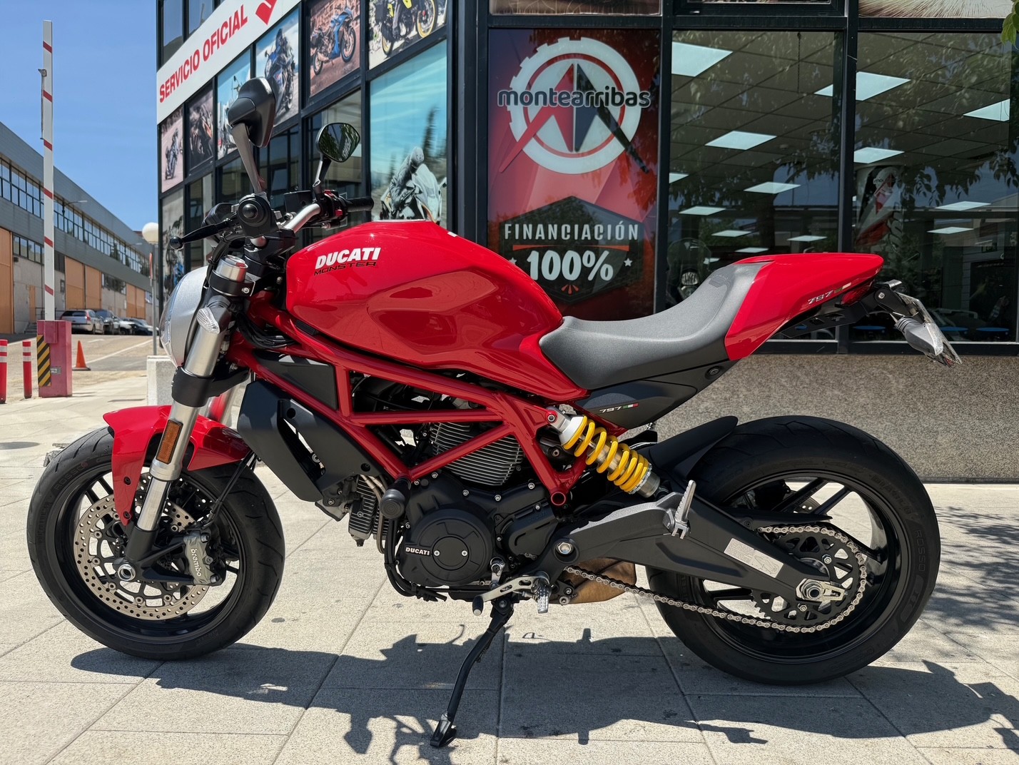 DUCATI MONSTER 797 AÑO 2017 CON...