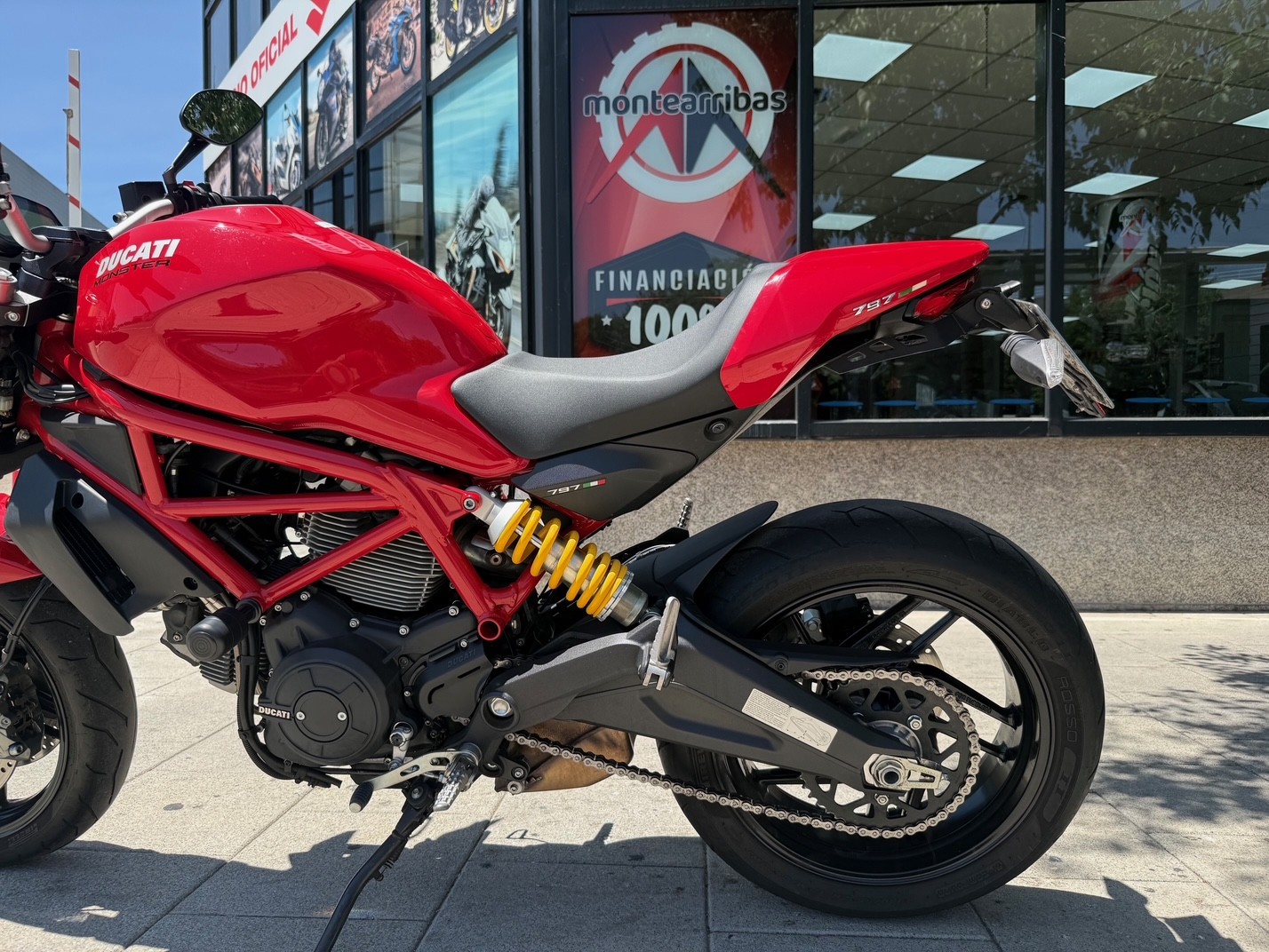 DUCATI MONSTER 797 AÑO 2017 CON...