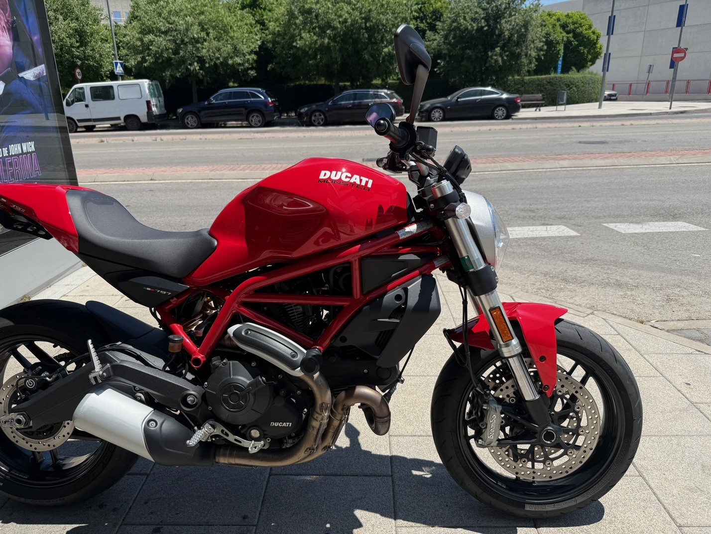 DUCATI MONSTER 797 AÑO 2017 CON...