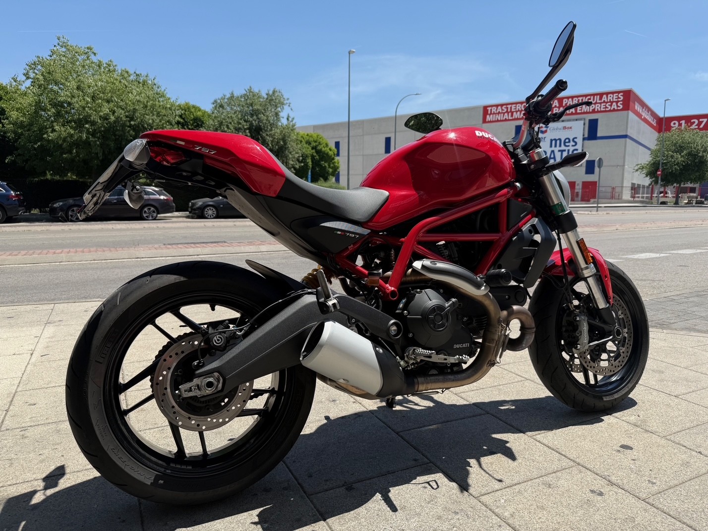 DUCATI MONSTER 797 AÑO 2017 CON...
