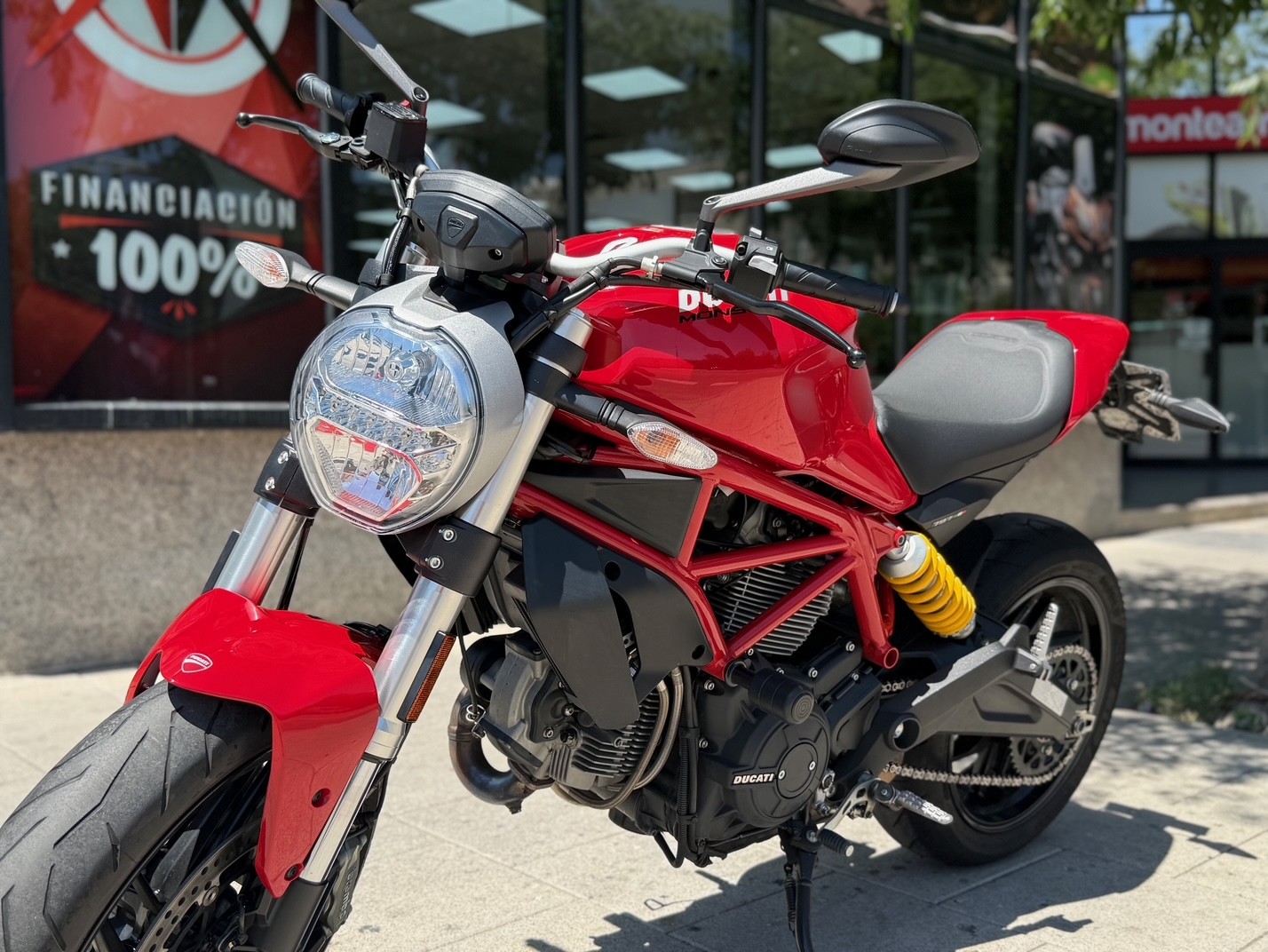 DUCATI MONSTER 797 AÑO 2017 CON...