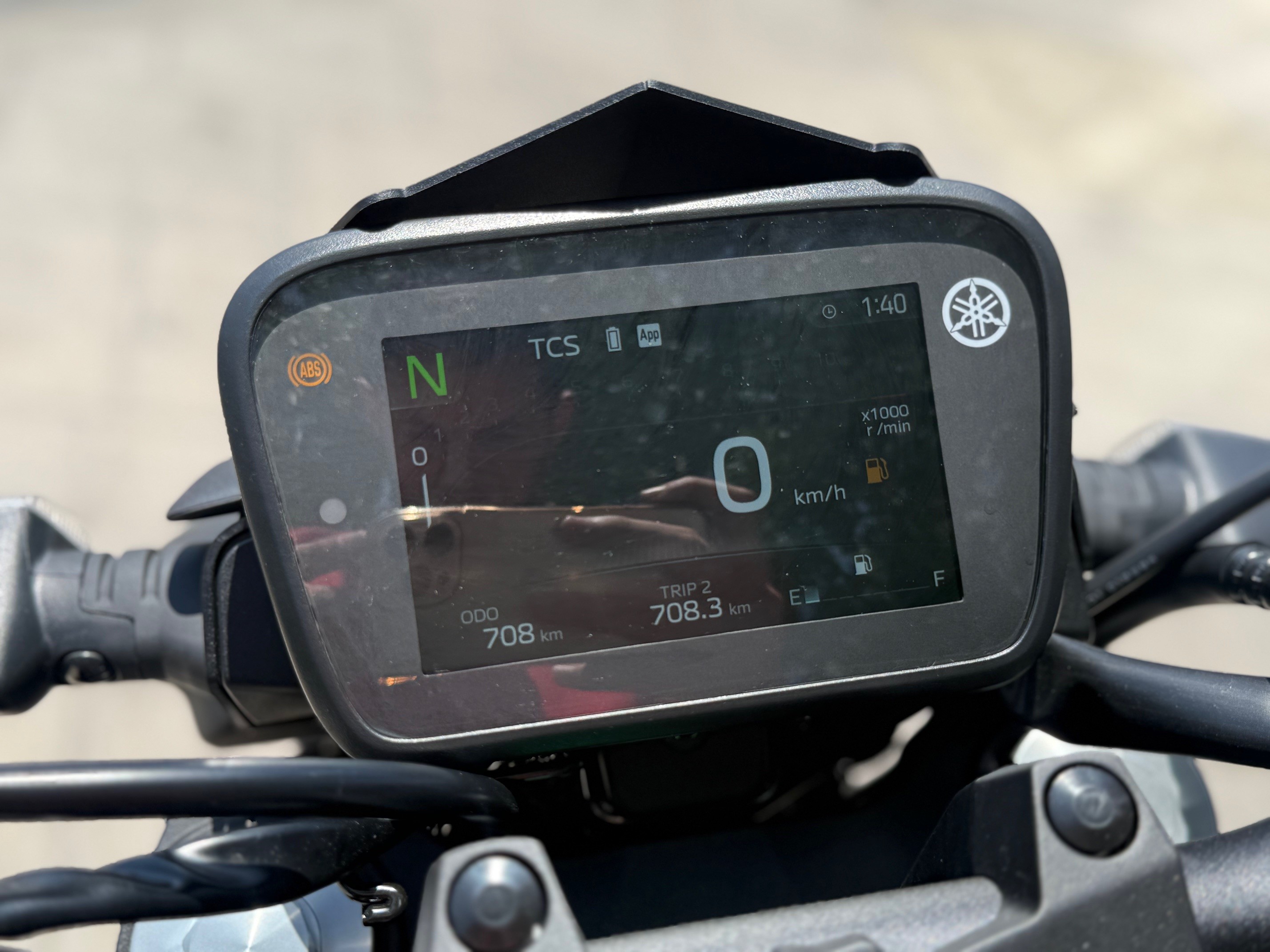 YAMAHA MT-125 AÑO 2025 CON 712 KM.