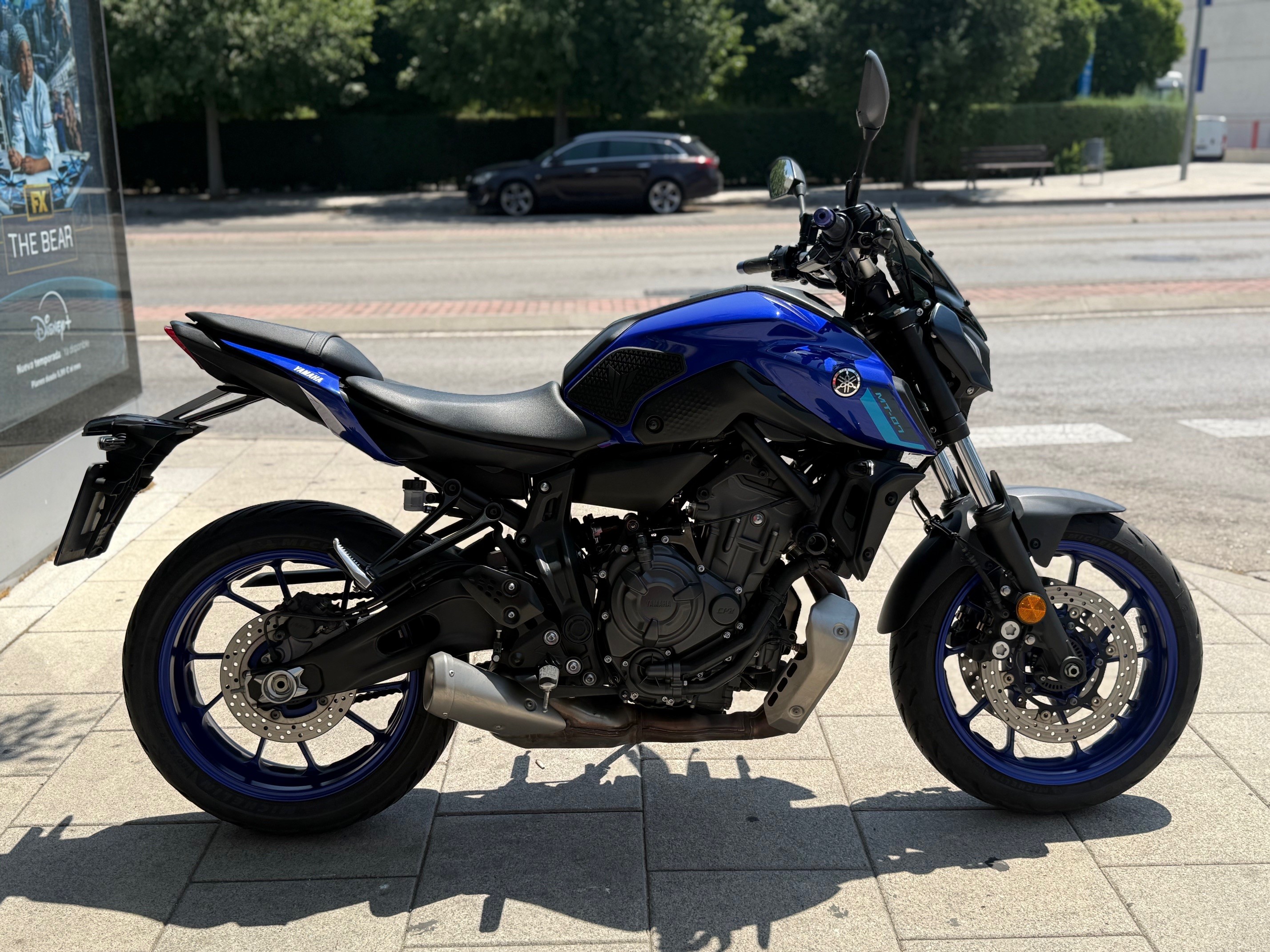 YAMAHA MT-07 AÑO 2024 CON 16.749 KM.