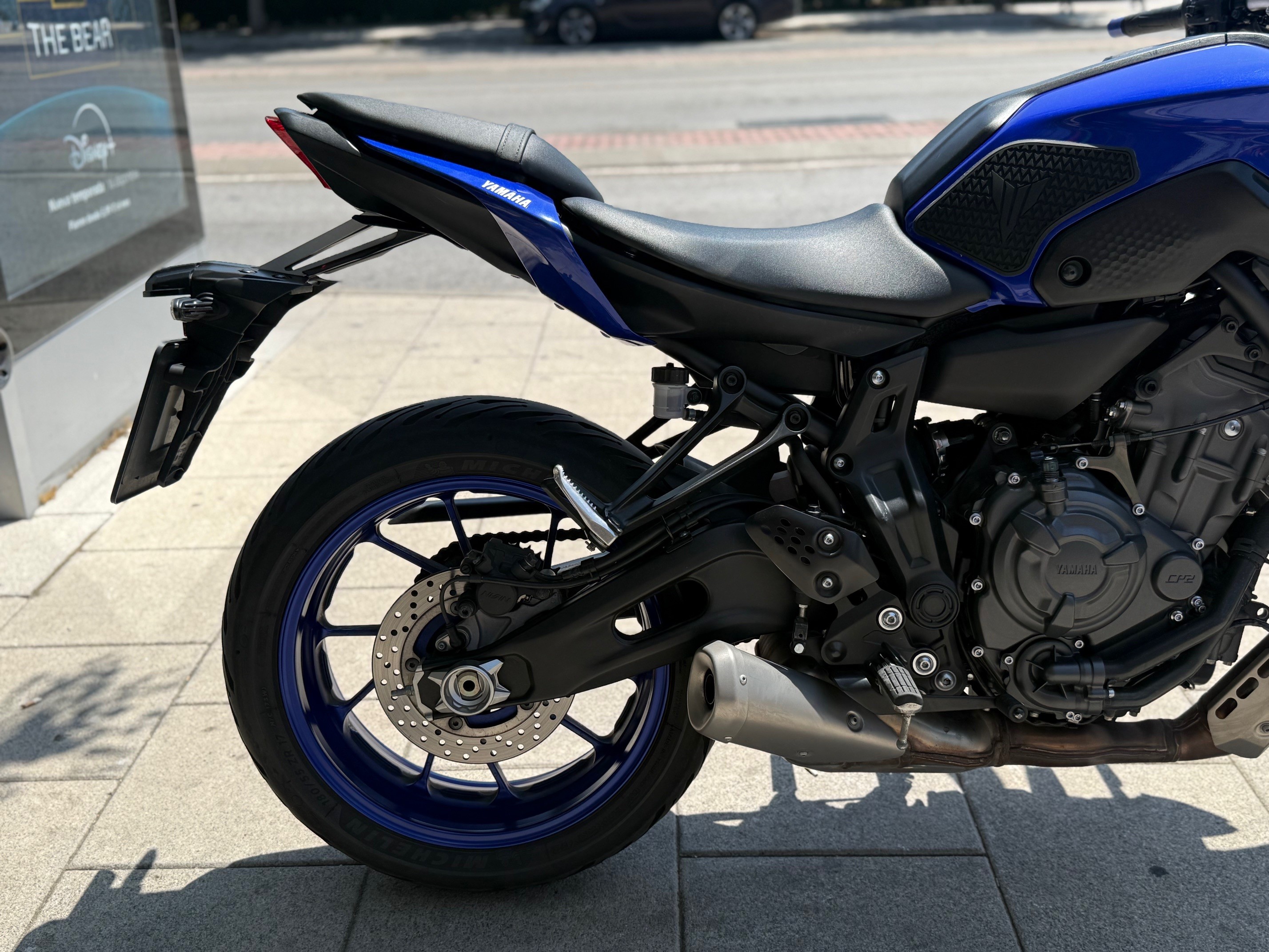 YAMAHA MT-07 AÑO 2024 CON 16.749 KM.