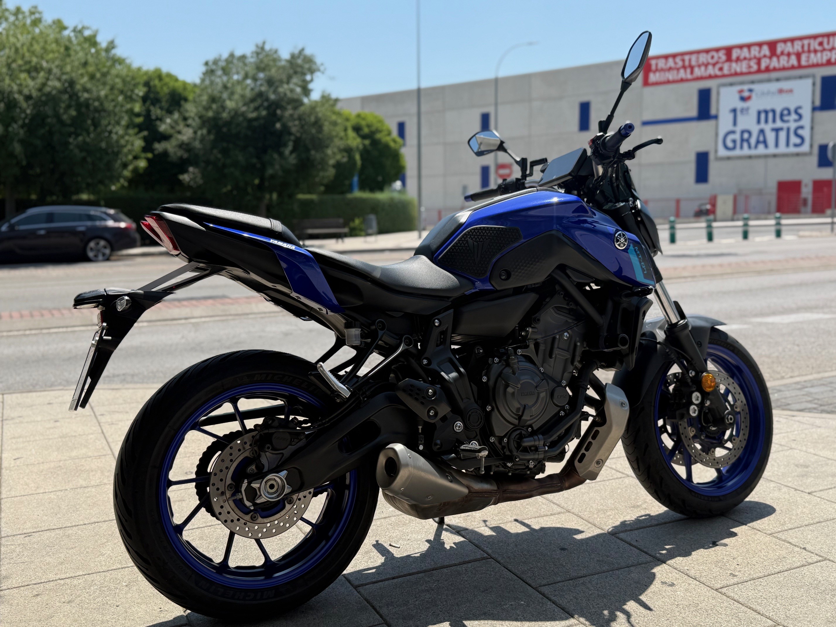 YAMAHA MT-07 AÑO 2024 CON 16.749 KM.