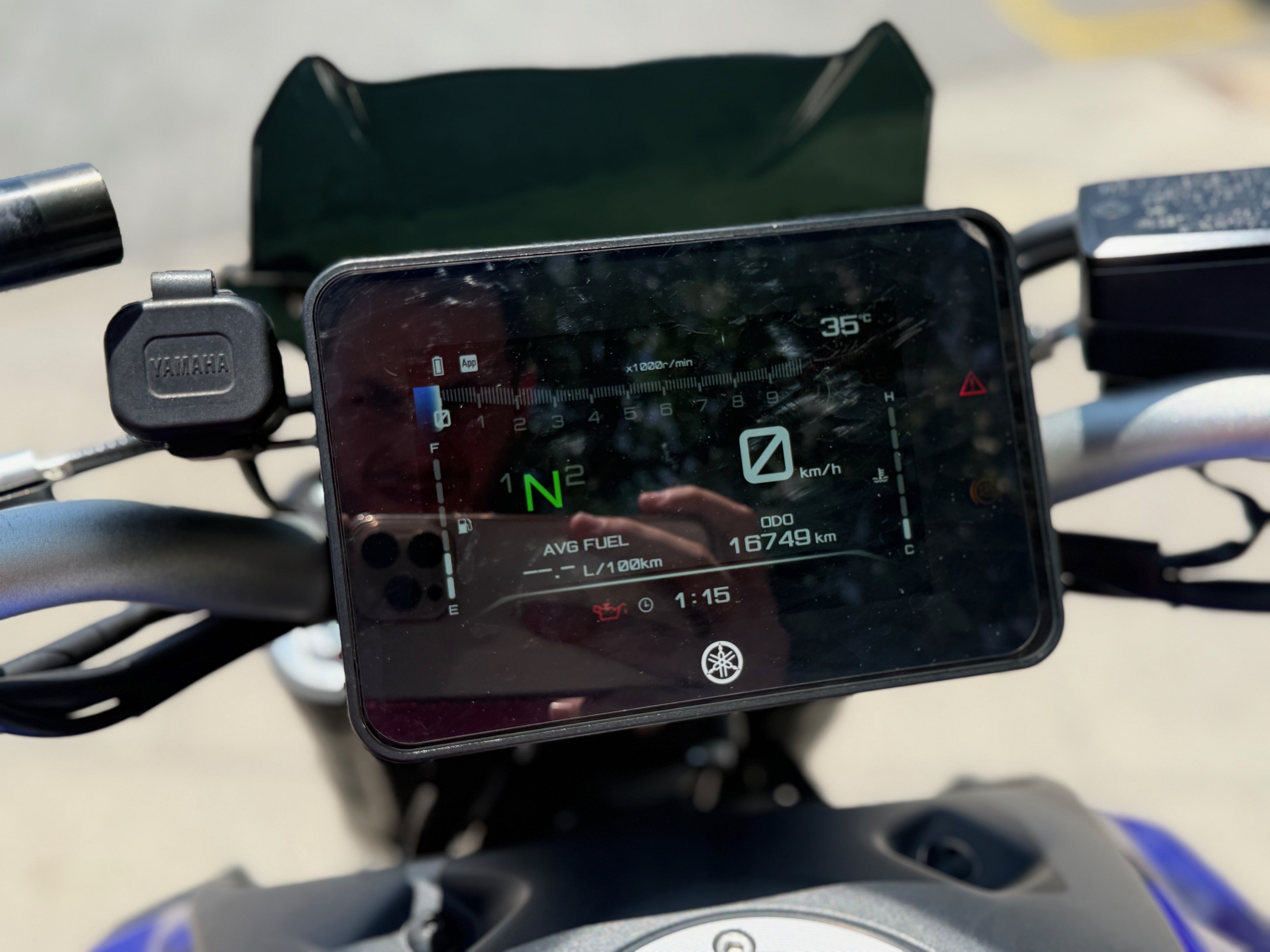 YAMAHA MT-07 AÑO 2024 CON 16.749 KM.