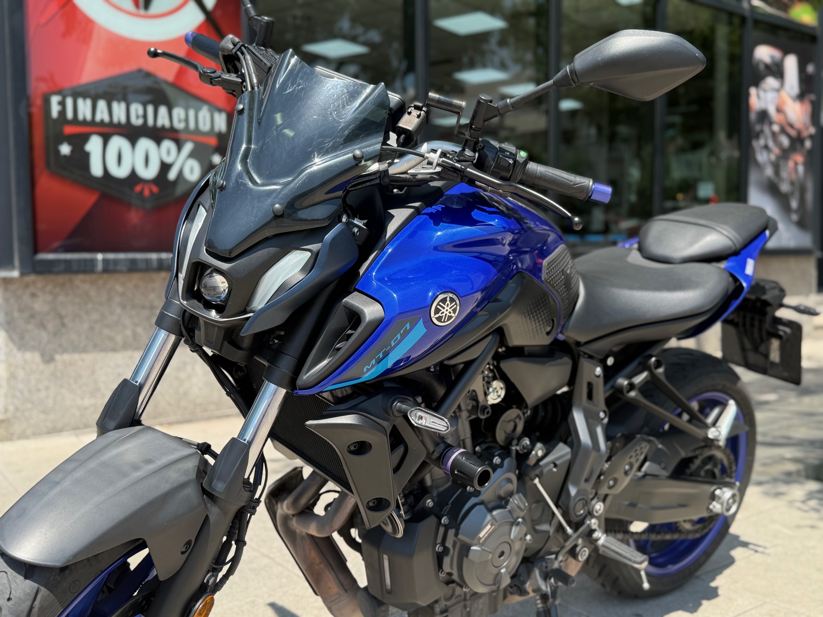 YAMAHA MT-07 AÑO 2024 CON 16.749 KM.