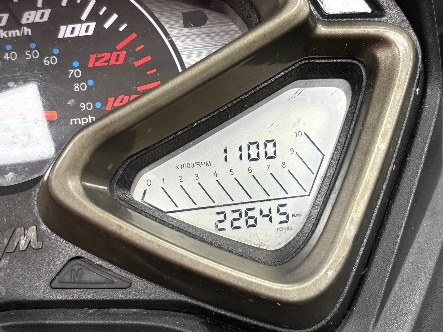 SYM JET 14 AÑO 2019 CON 22.645 KM.