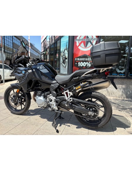 BMW F 750 GS TRIPLE BLACK AÑO 2023 CON 3.028 KM.