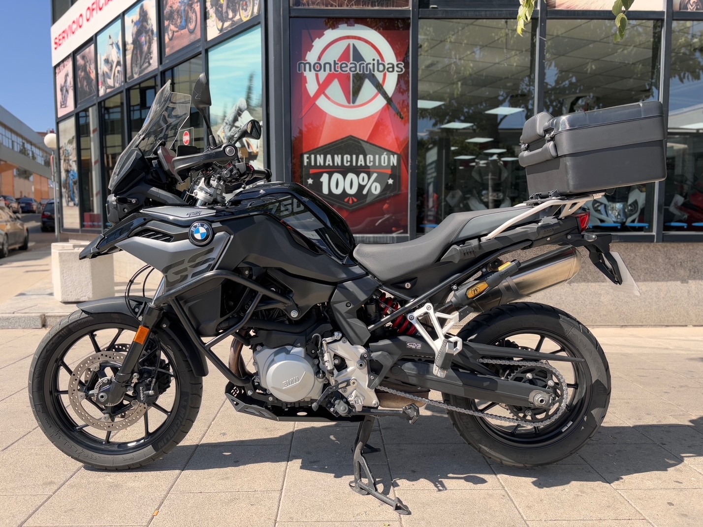 BMW F 750 GS TRIPLE BLACK AÑO 2022...