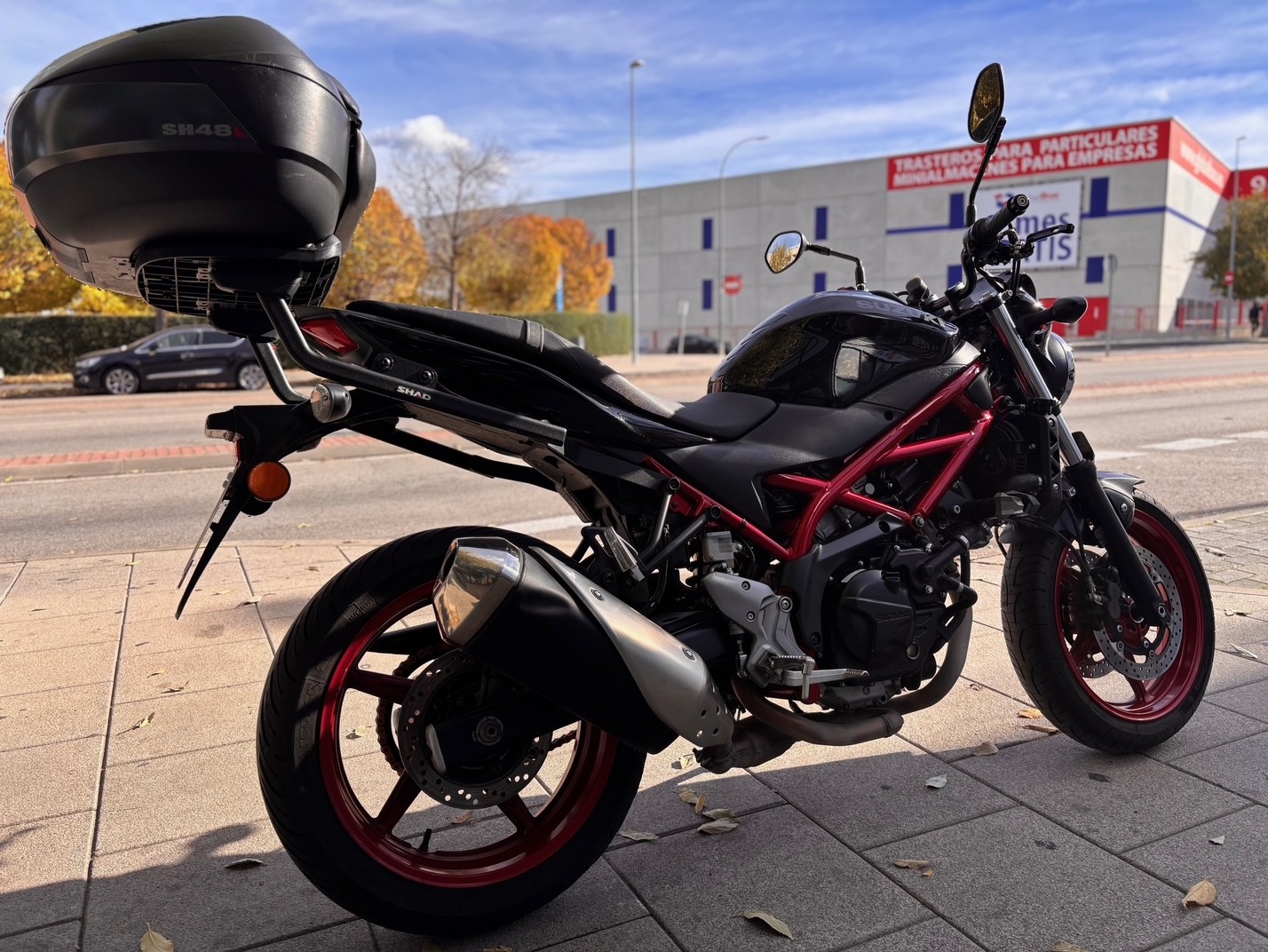 SUZUKI SV 650 AÑO 2018 CON 41.108 KM.