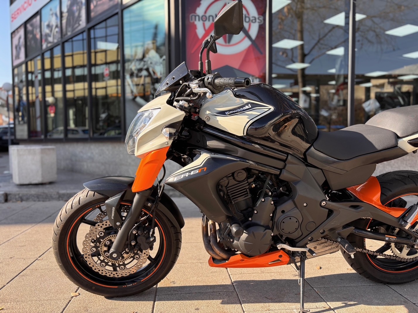 KAWASAKI ER-6N ABS AÑO 2016 CON...