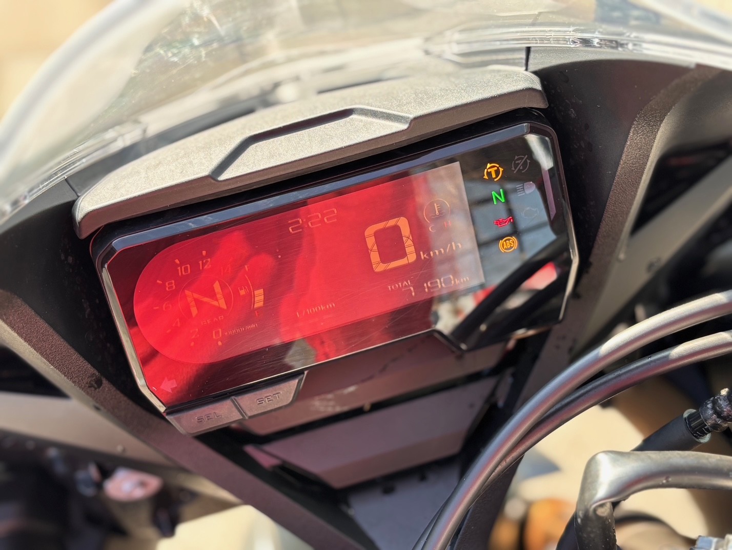 HONDA CBR 650 R AÑO 2019 CON 7.189 KM.