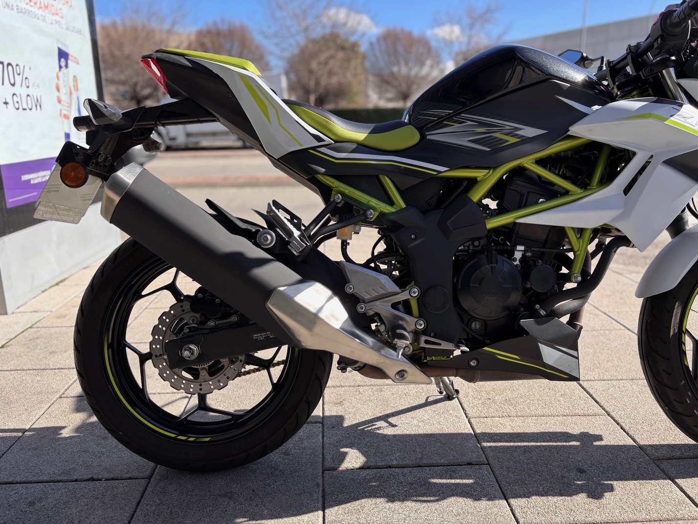 KAWASAKI Z 125 AÑO 2021 CON 14.752 KM.