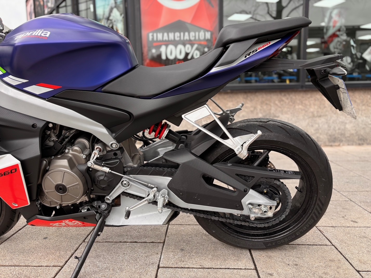 APRILIA RS 660 AÑO 2024 CON 8.627 KM.