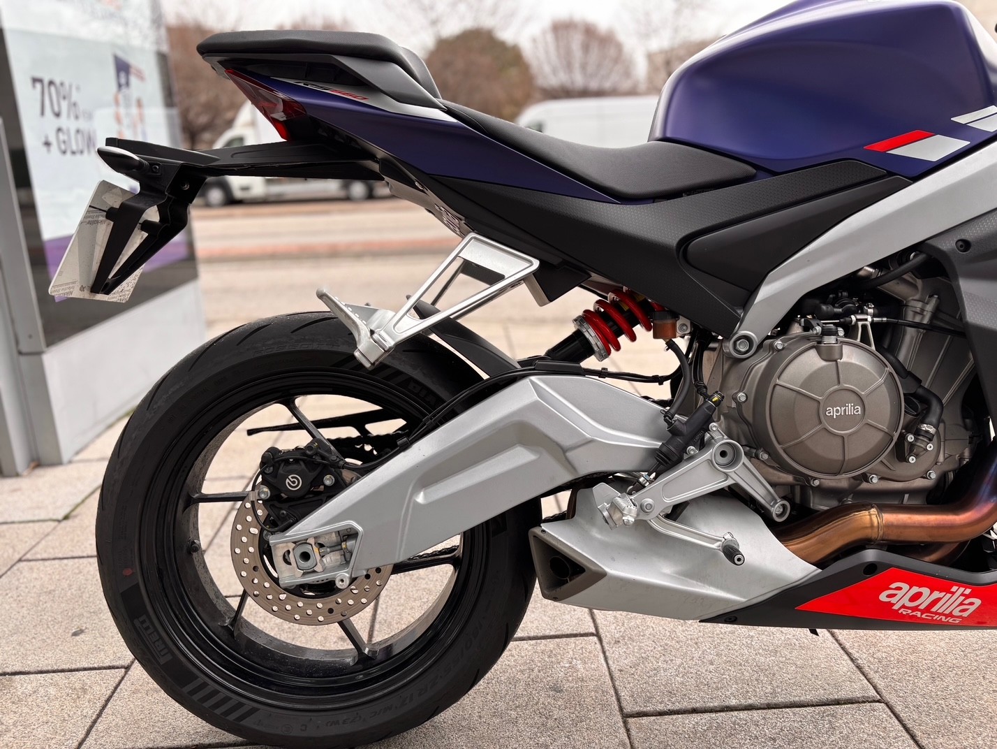 APRILIA RS 660 AÑO 2024 CON 8.627 KM.