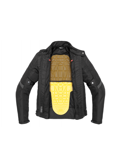 CAZADORA SPIDI VERANO TEK NET NEGRO