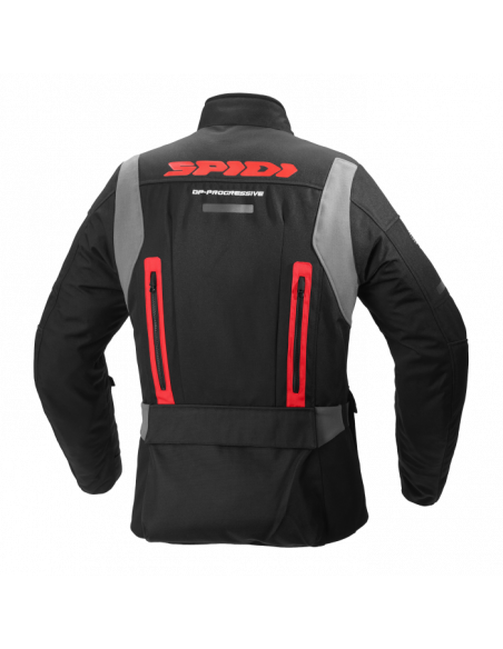 CHAQUETA SPIDI TRAVELER 3 H2OUT ROJO