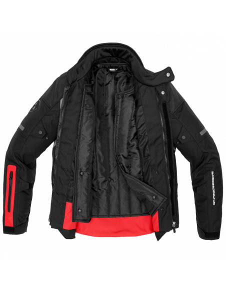 CHAQUETA SPIDI TRAVELER 3 H2OUT ROJO
