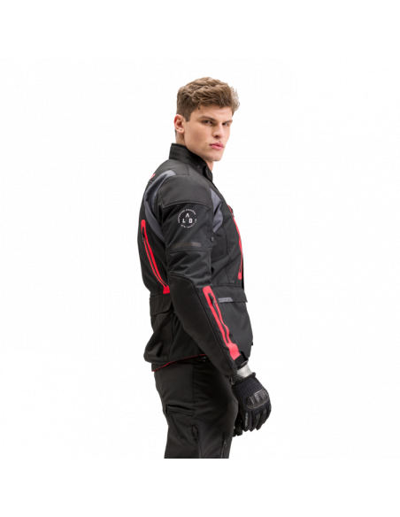 CHAQUETA SPIDI TRAVELER 3 H2OUT ROJO