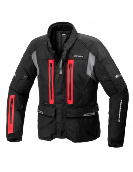 CHAQUETA SPIDI TRAVELER 3 H2OUT ROJO