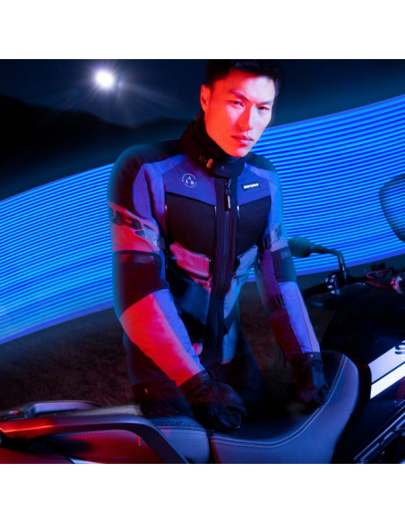 CHAQUETA SPIDI H2OUT 4 SEASON EVO AZUL