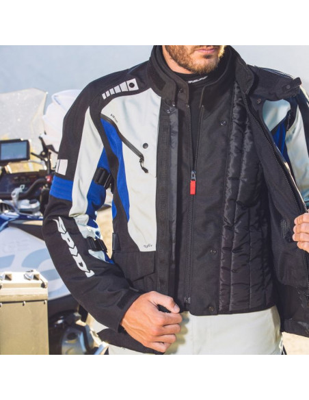 CHAQUETA SPIDI H2OUT OUTLANDER AZUL