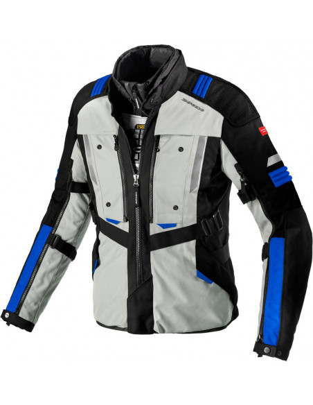 CHAQUETA SPIDI H2OUT MODULAR AZUL
