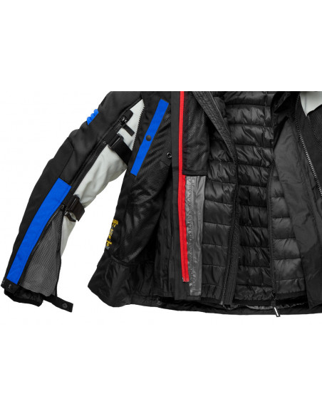 CHAQUETA SPIDI H2OUT MODULAR AZUL